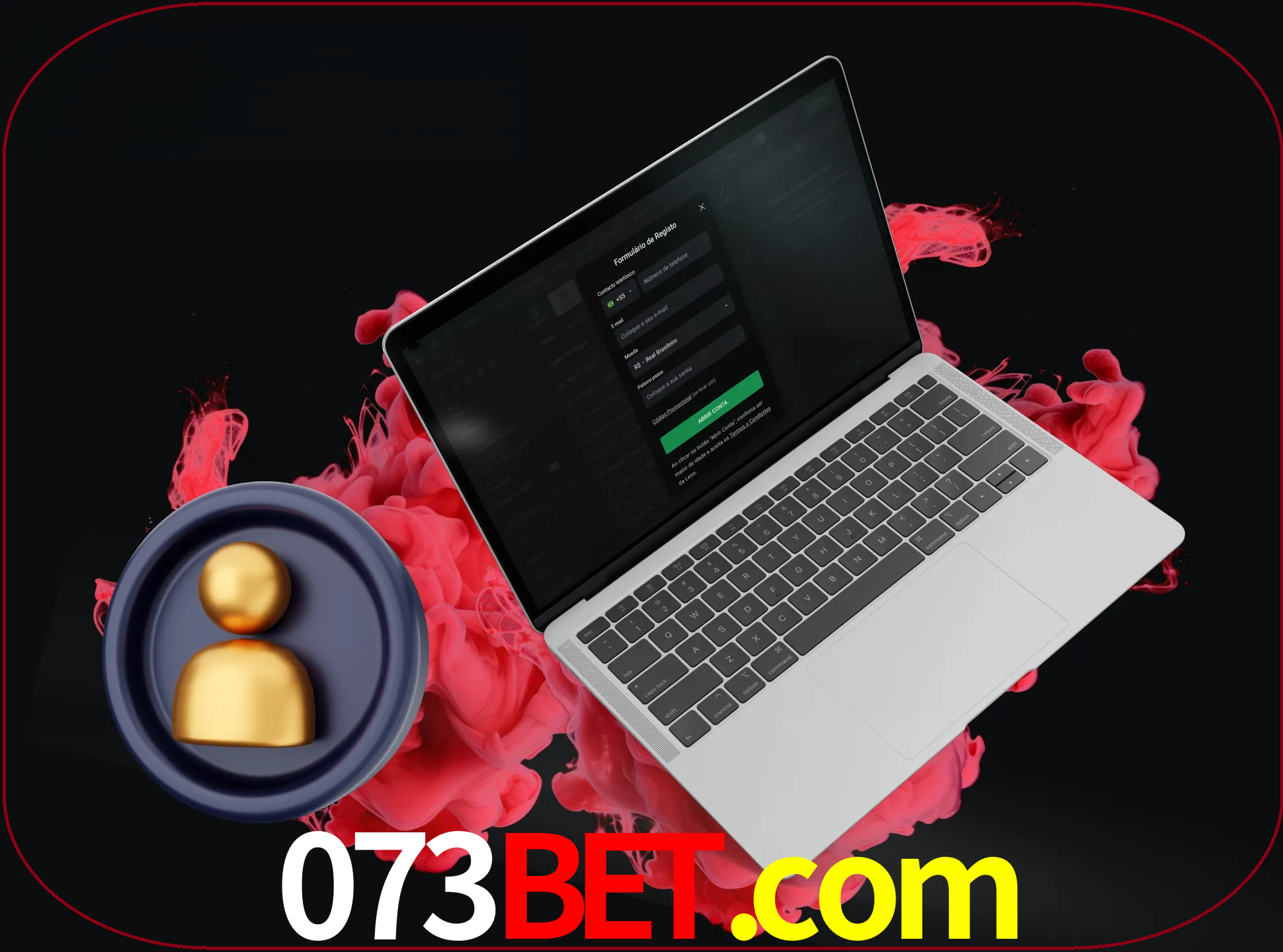 No cabeçalho do site 073bet, clique no botão que o levará a um formulário especial onde terá de introduzir as suas informações actuais.