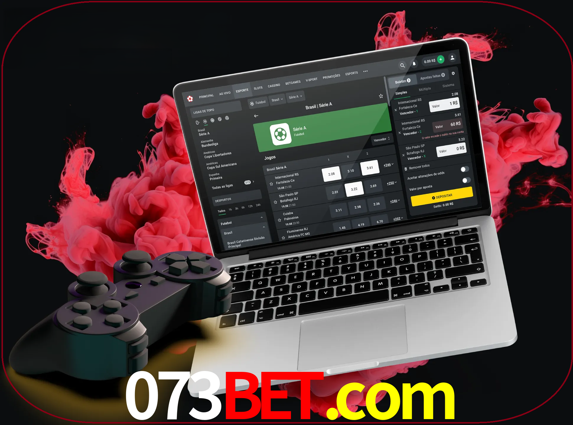 Visite a secção especial de jogos de vídeo em 073bet para descobrir em que jogos pode apostar e ganhar muito dinheiro.